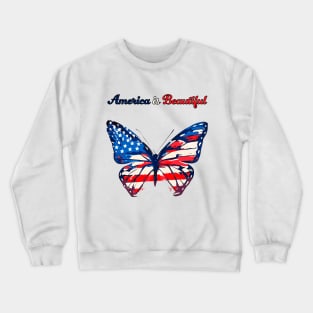 America is beautiful Crewneck Sweatshirt